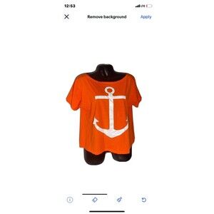 CBR Women top xl anchor‎ t shirt